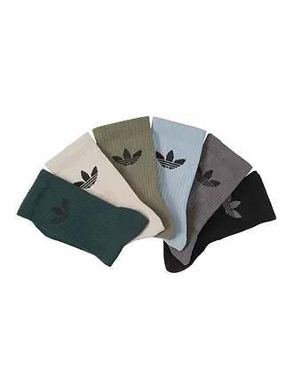 ADIDAS ORIGINALS | Socken 6er Pkg. Wonbei/Medrkh/Aurivy | 